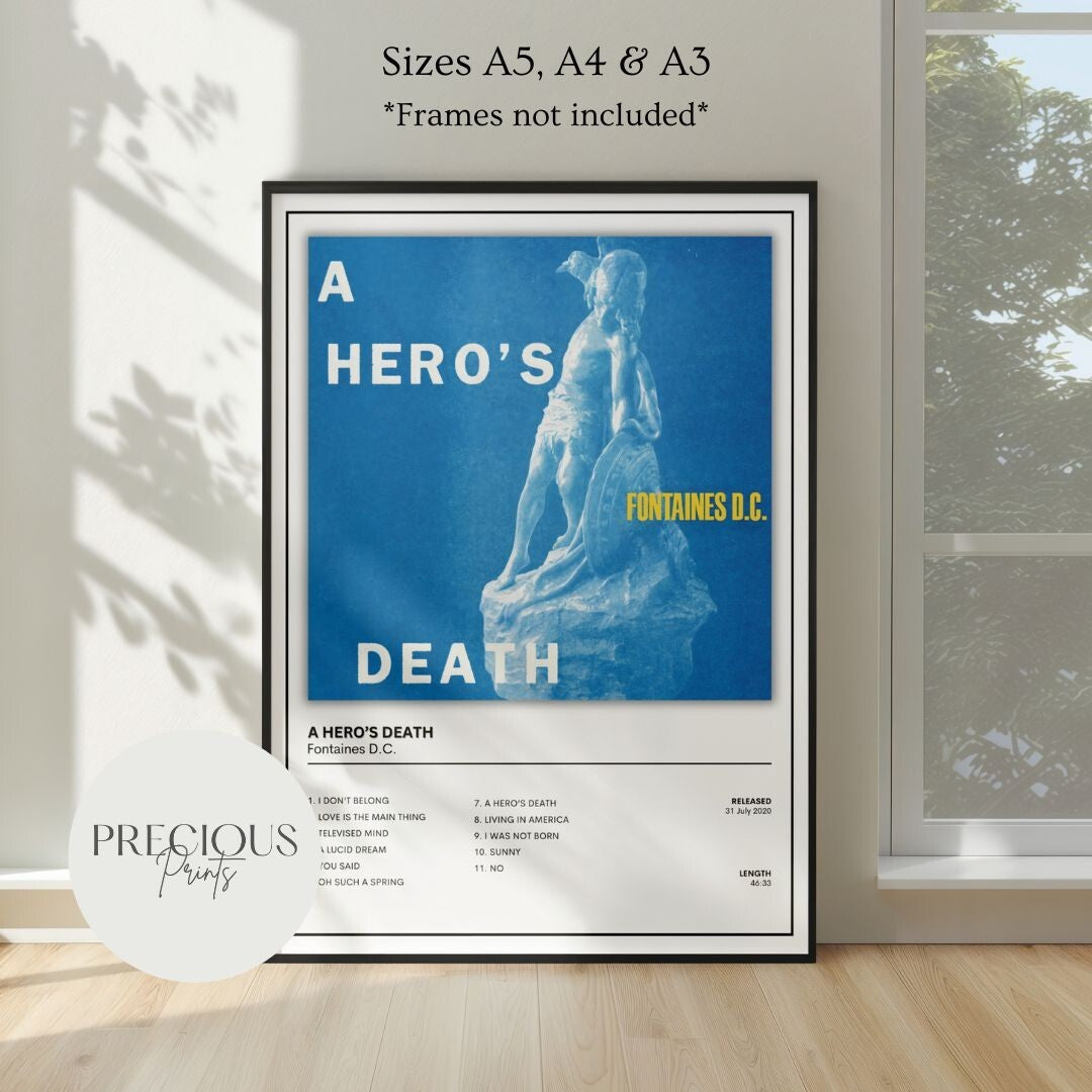 Fontaines D.C. Music Album Poster / A5 A4 A3 Unframed The Full Collection
