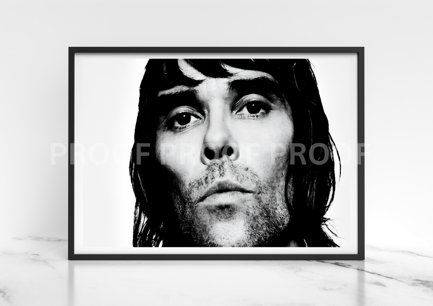 Stone Roses Poster / Ian Brown Poster / Music Legend / Music Poster