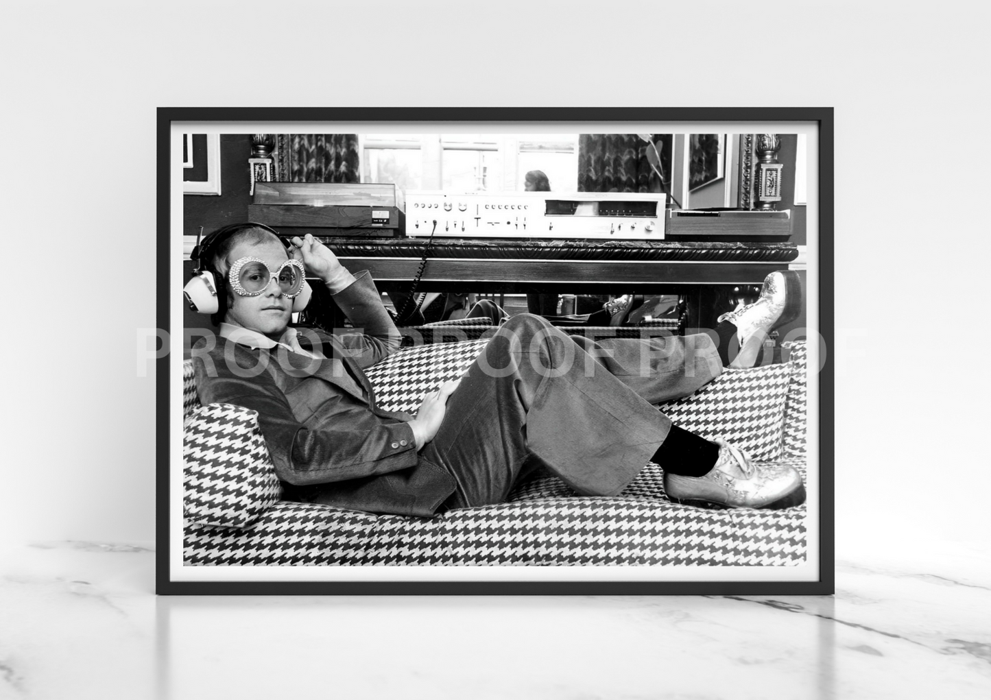 Elton John Poster / Music Legends / Music Poster Gift