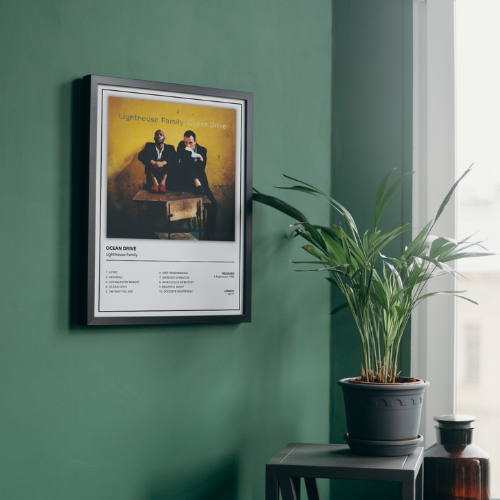 Lighthouse Family Ocean Drive Album Cover Music Poster / A5 A4 A3