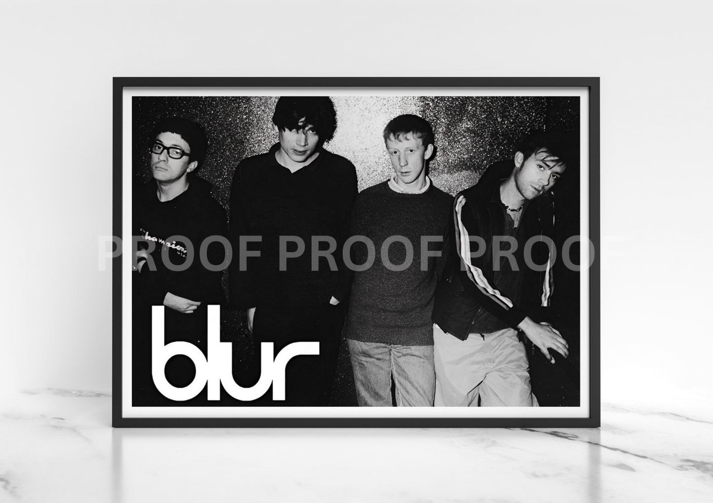 Blur Band Poster / Blur Poster / Music Legends / Music Poster Gift