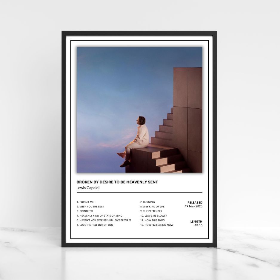 Lewis Capaldi Music Poster Album Cover Poster A5 A4 A3