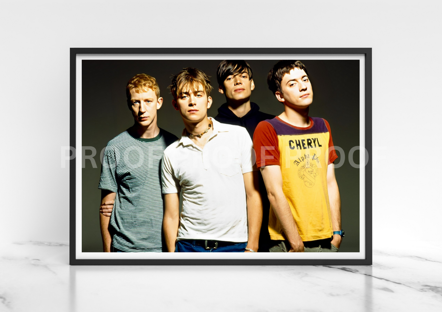Blur Band Poster / Blur Poster / Music Legends / Music Poster Gift