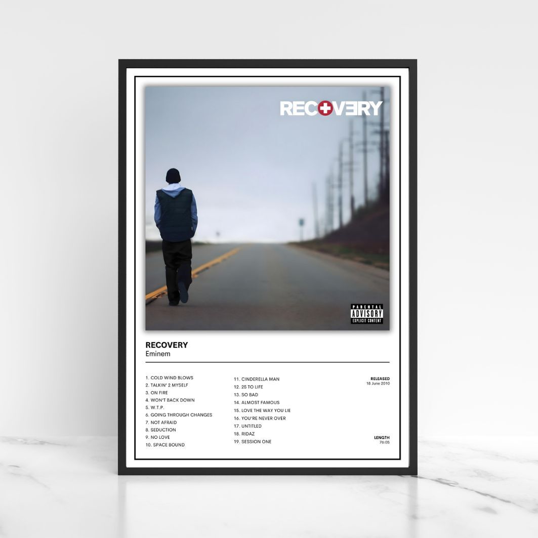 Eminem Album Cover Poster Unframed A5 A4 A3 The Full Collection