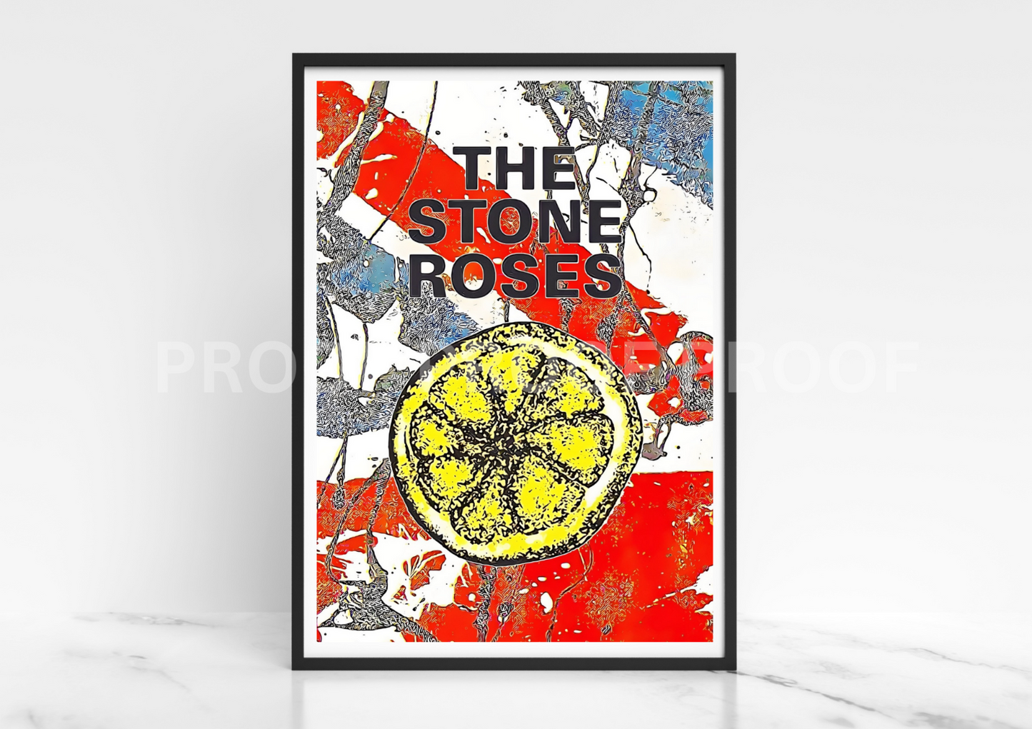 Stone Roses Poster / Ian Brown Poster / Music Legend / Music Poster