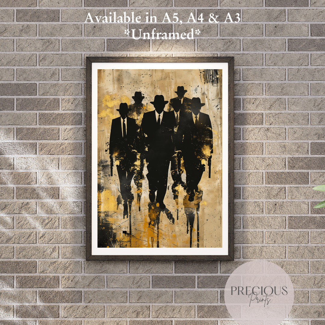 The Reservoir Dogs Anime Movie Poster