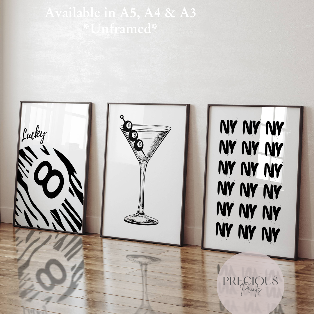 Set of 3 Fashion Prints