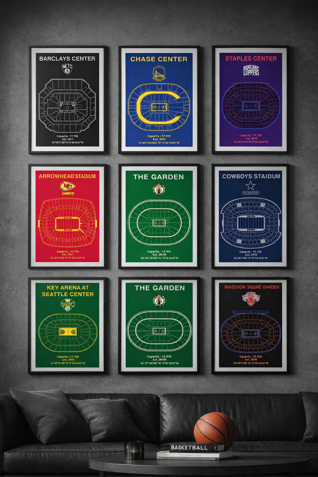 Kansas City Chiefs Arrowhead Stadium Poster