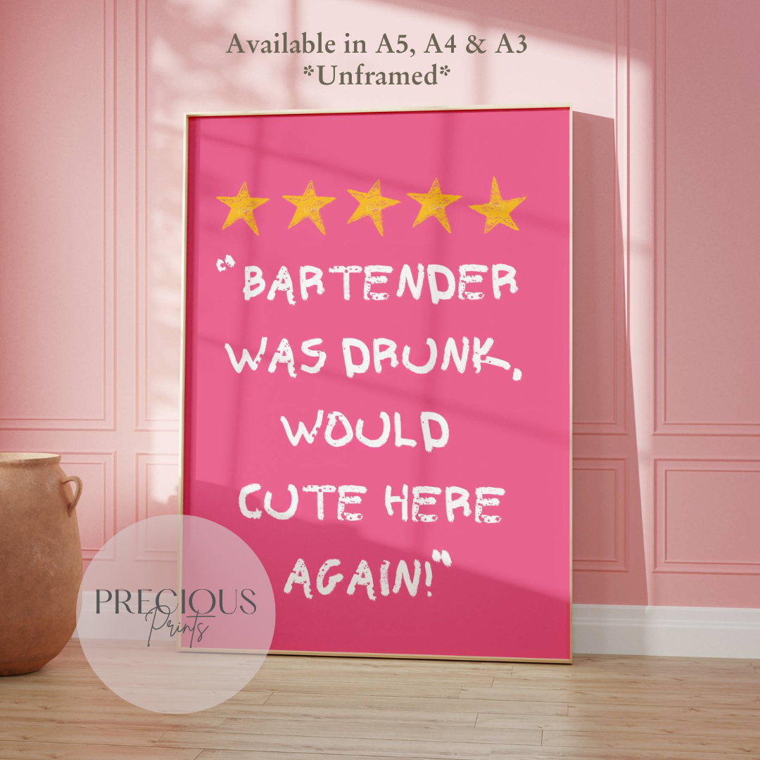 Preppy Alcohol Poster