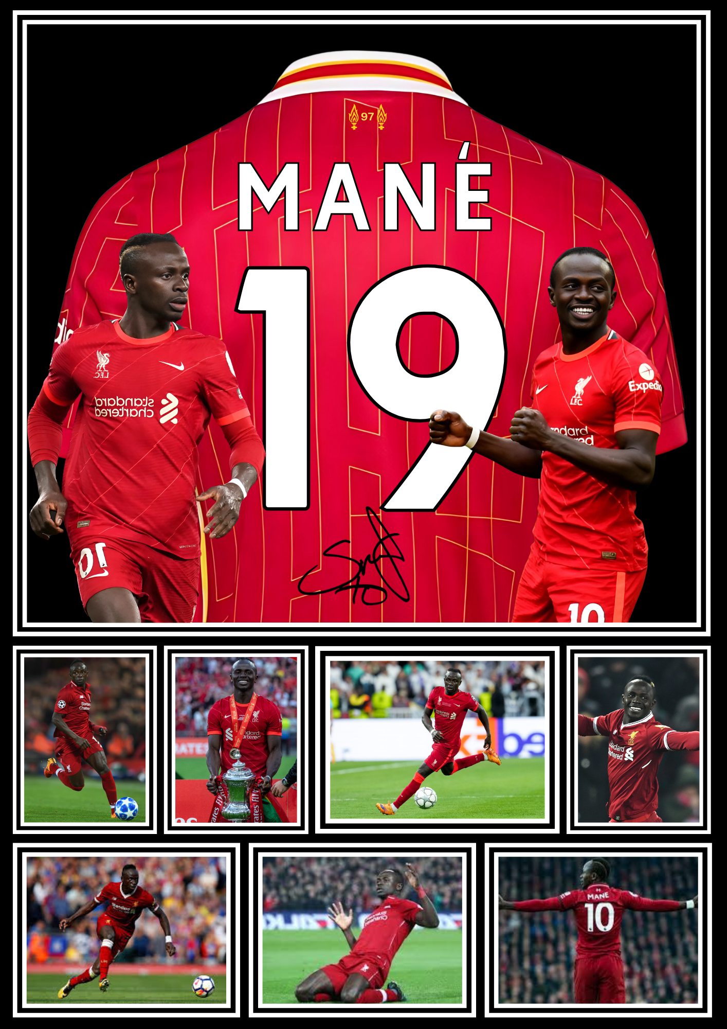 Sadio Mané Print