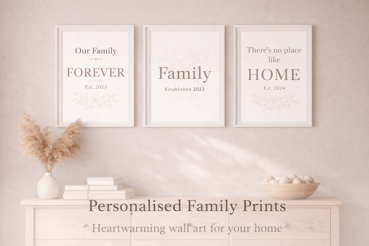Personalised Family Prints