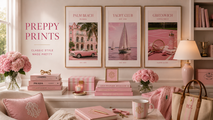 Preppy Wall Art