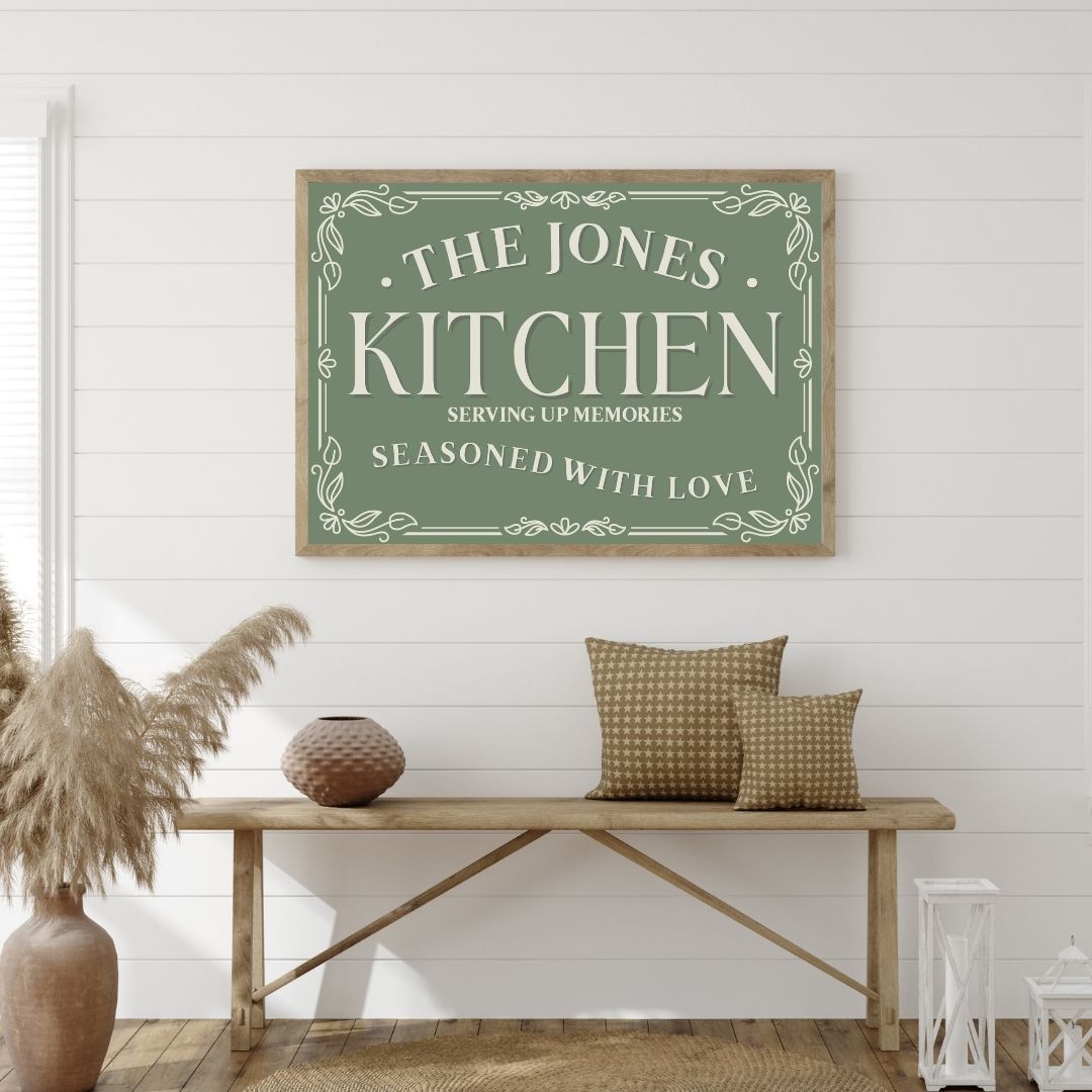 Personalised Kitchen Print