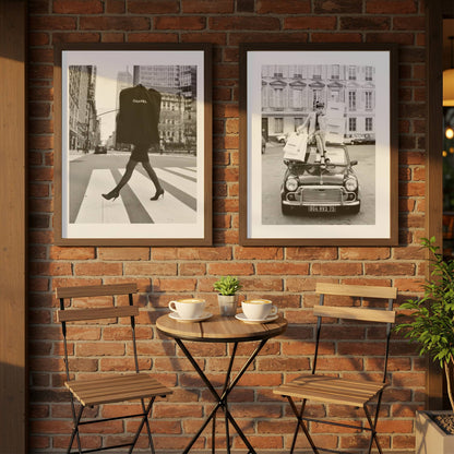 Set of 2 Chanel Fashion Print