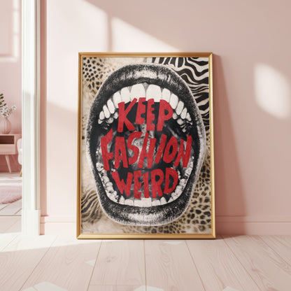 Stylish Maximalist Fashion Leopard Print