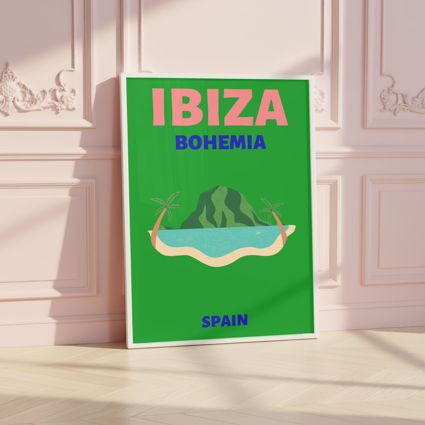 Ibiza Travel Poster