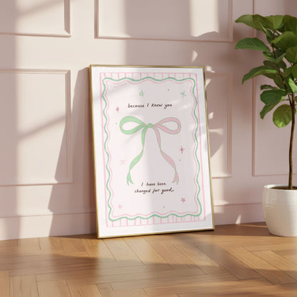 Wicked Movie Quote Print