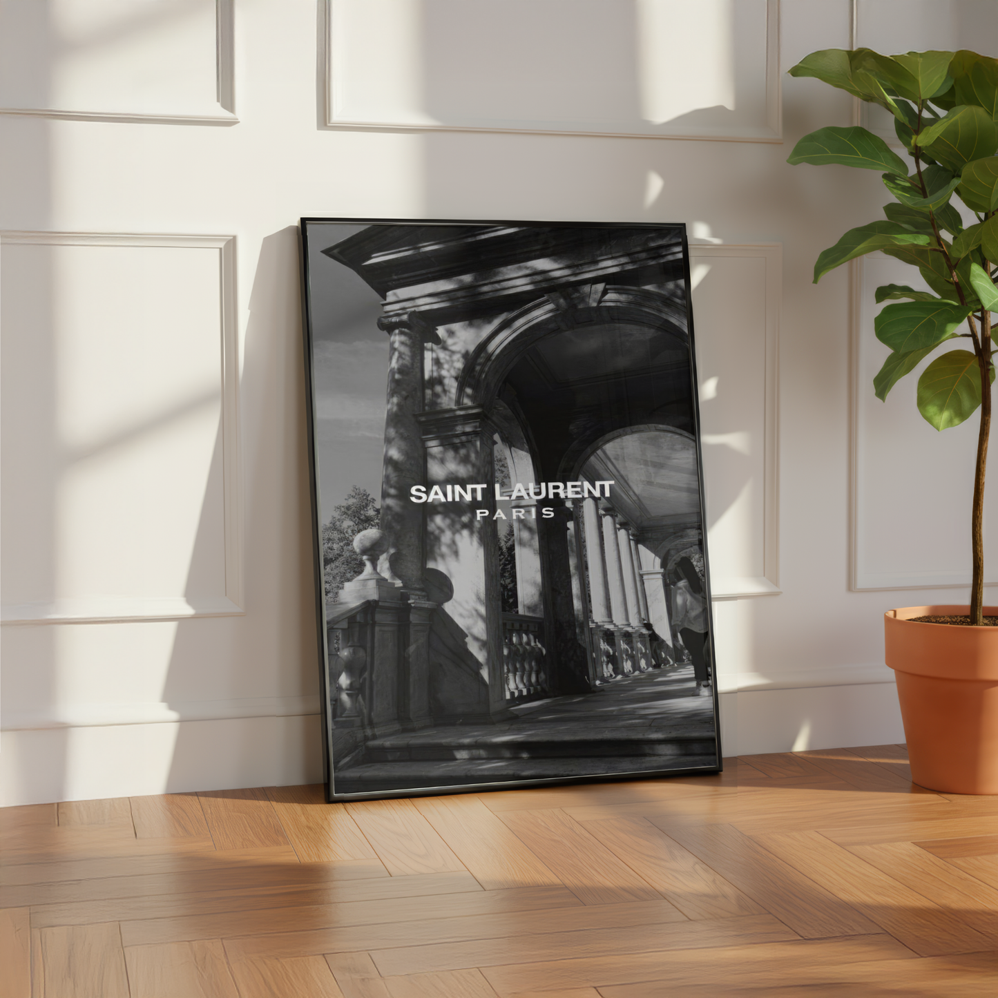 Saint Laurent Paris Wall Art Print