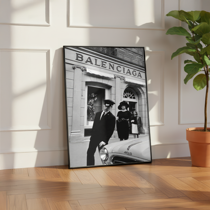 Balenciaga Store Front Print