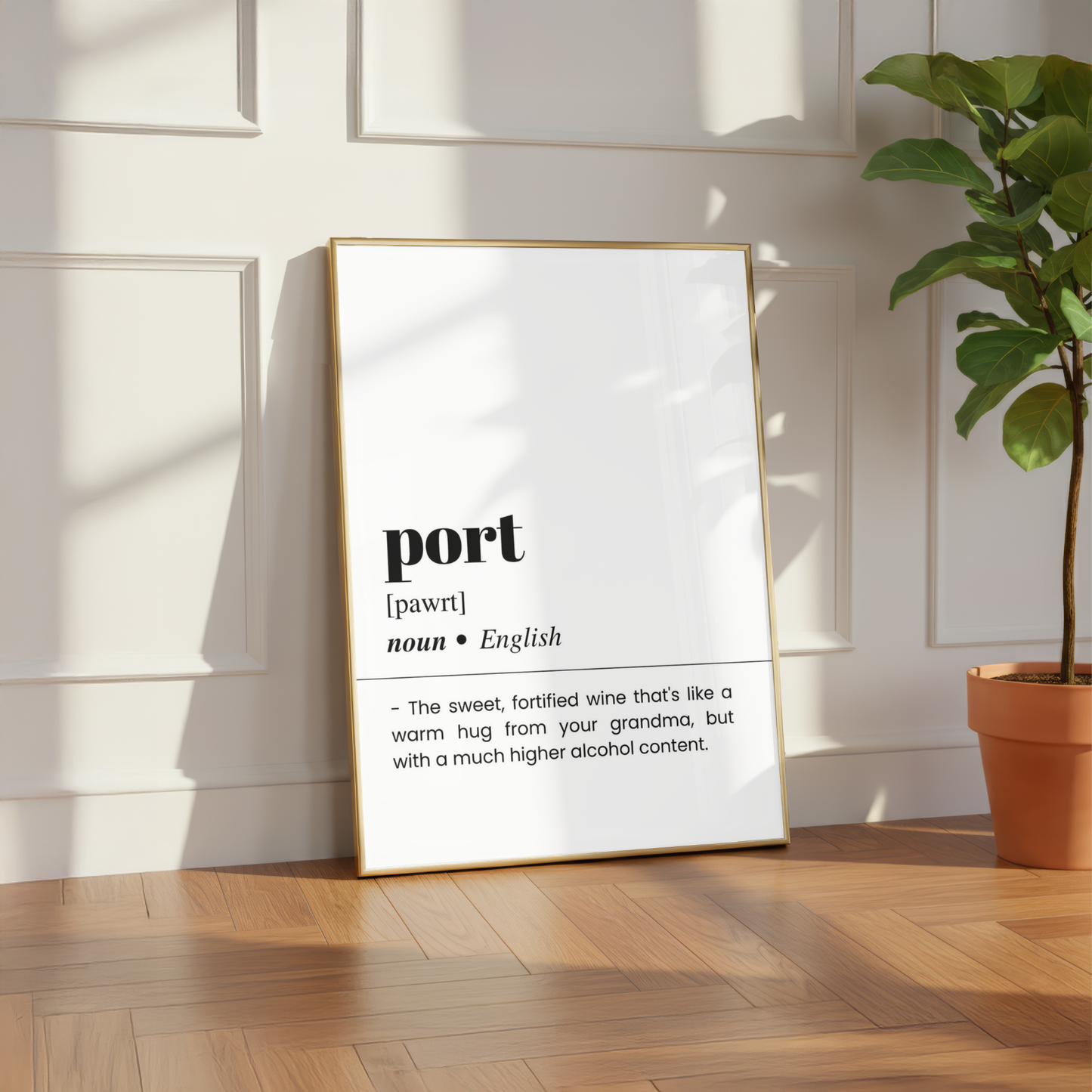 Port Definition Poster