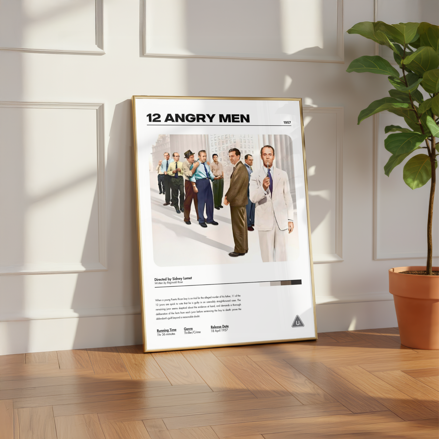 12 Angry Men Classic Movie Print