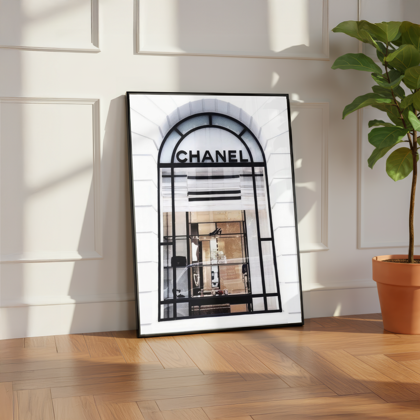 Chanel Paris Store Print