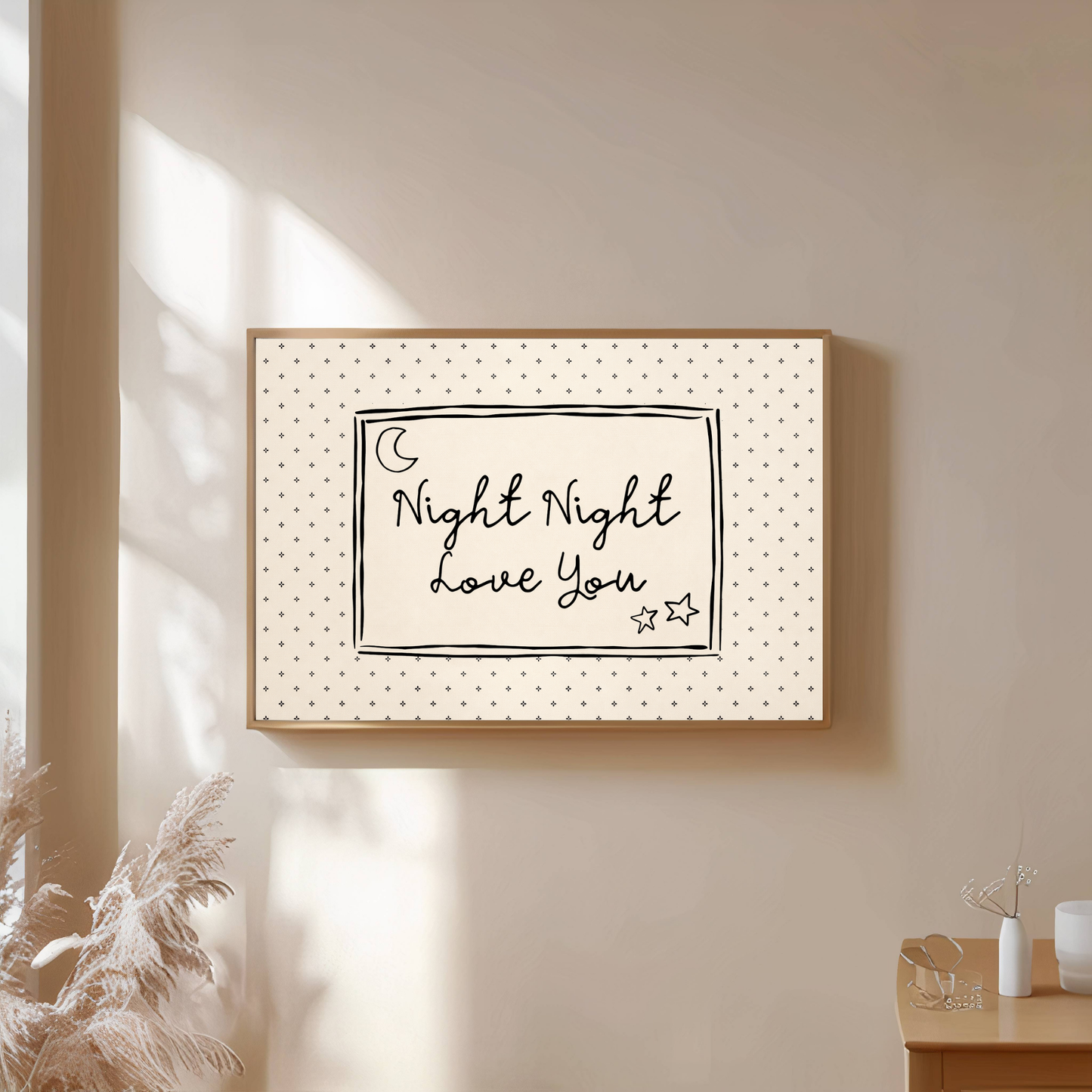 Night Night Love You Print