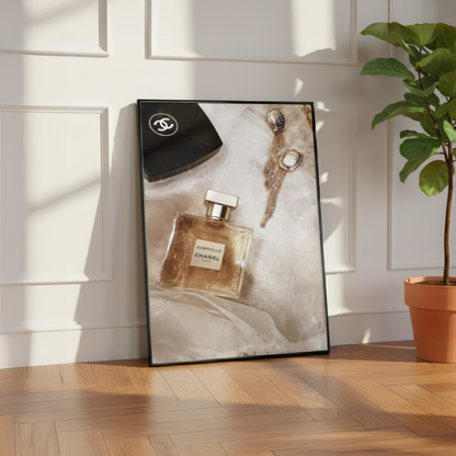 Chanel Gabrielle Perfume Print