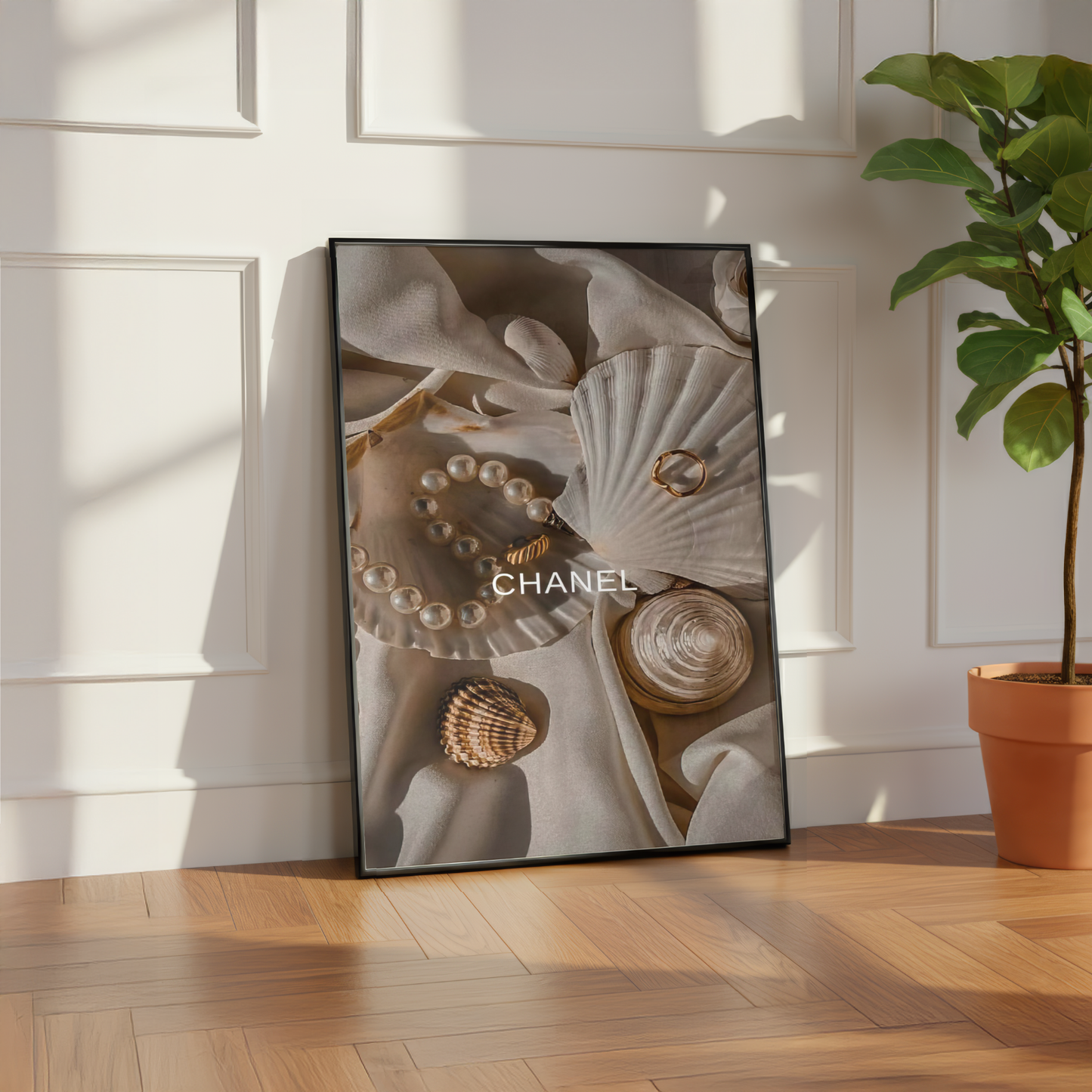 Chanel Seashell Wall Art Print