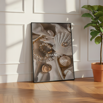 Chanel Seashell Wall Art Print