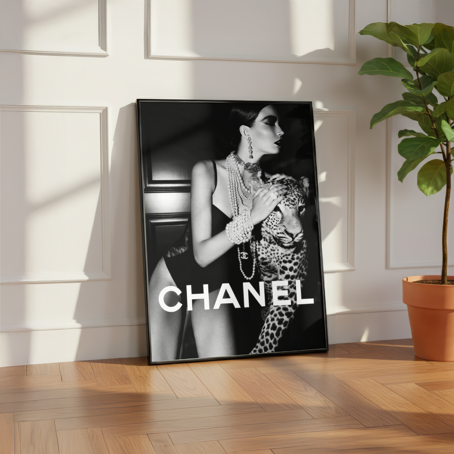 Chanel Leopard Print