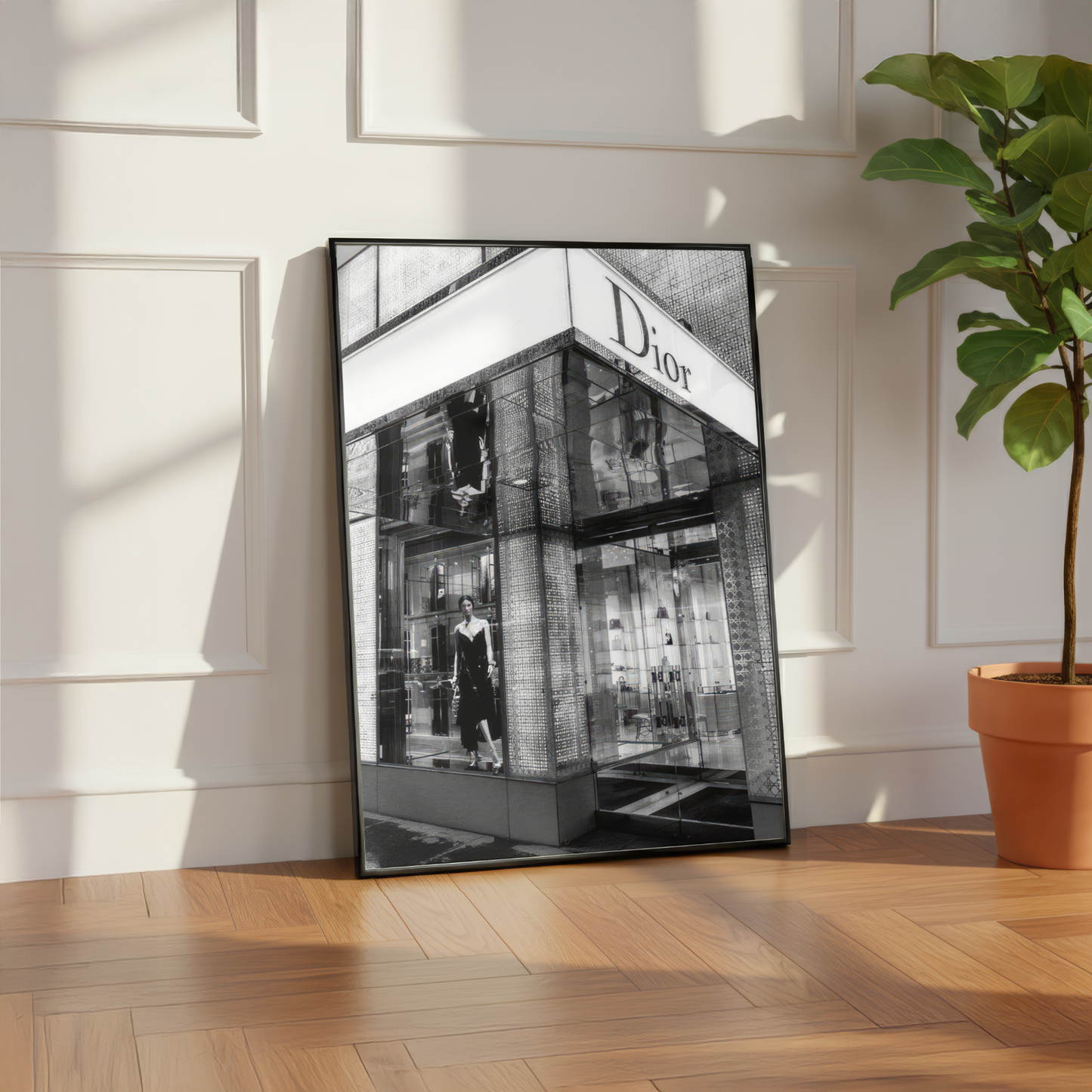 Dior Paris Storefront Art Print