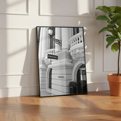 Chanel Paris Store Print