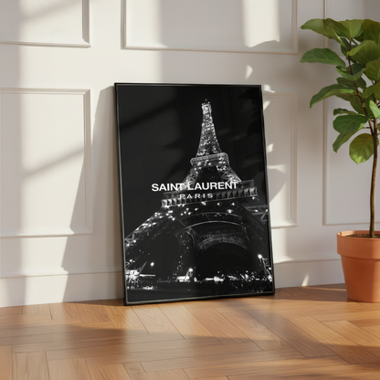 Saint Laurent Paris Wall Art