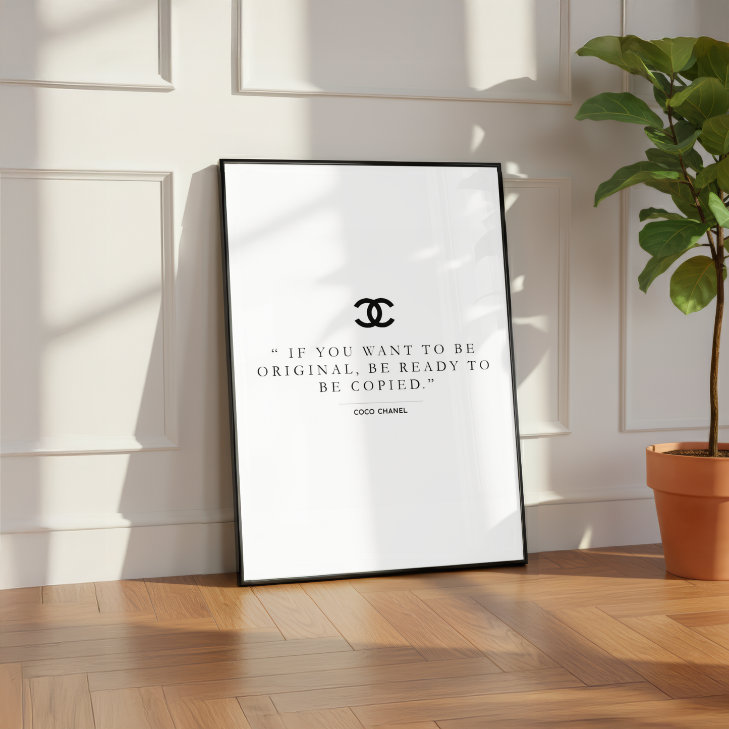 Coco Chanel Luxury Print