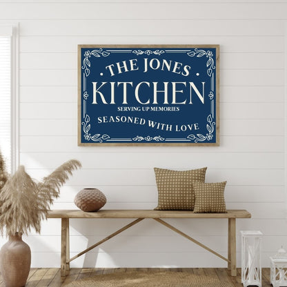 Personalised Kitchen Print