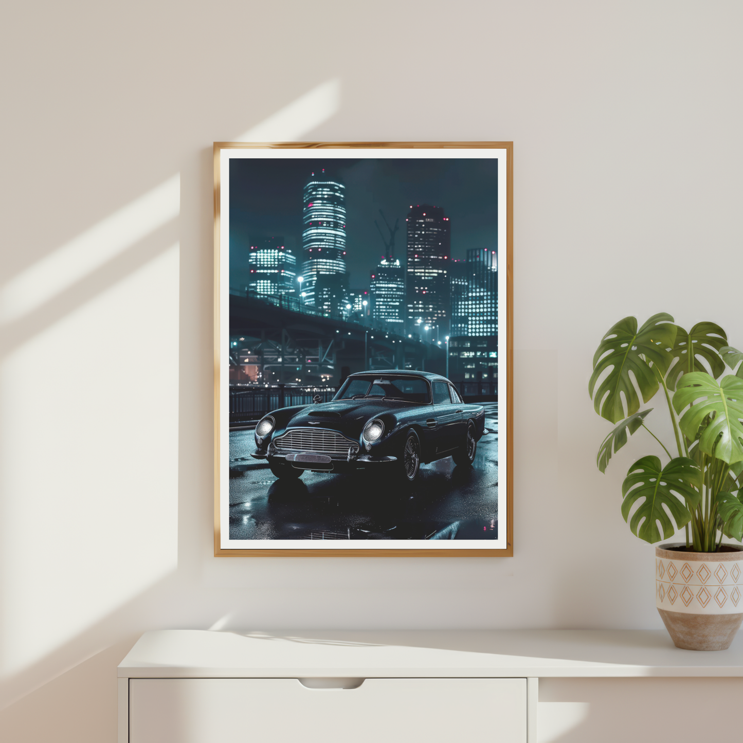Aston Martin DB6 1969 Vintage Print