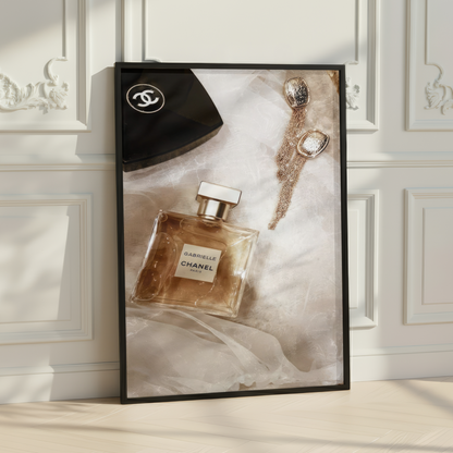Chanel Gabrielle Perfume Print