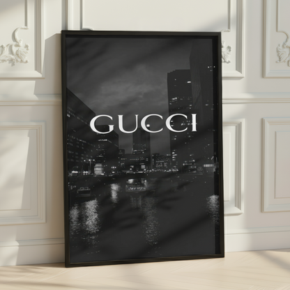 Gucci Fashion Print