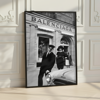 Balenciaga Store Front Print