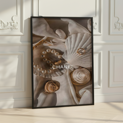 Chanel Seashell Wall Art Print
