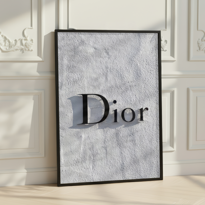 Dior Inspired Wall Art Print