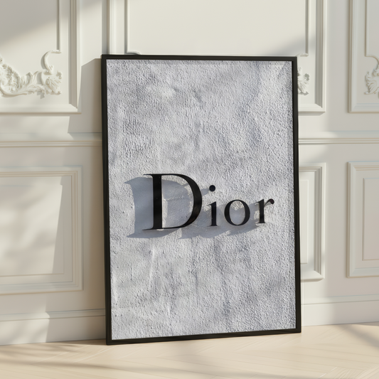 Dior Inspired Wall Art Print