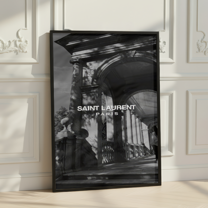 Saint Laurent Paris Wall Art Print