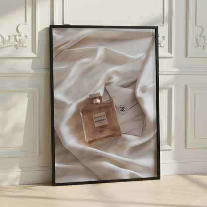 Chanel Gabrielle Perfume Wall Art Print