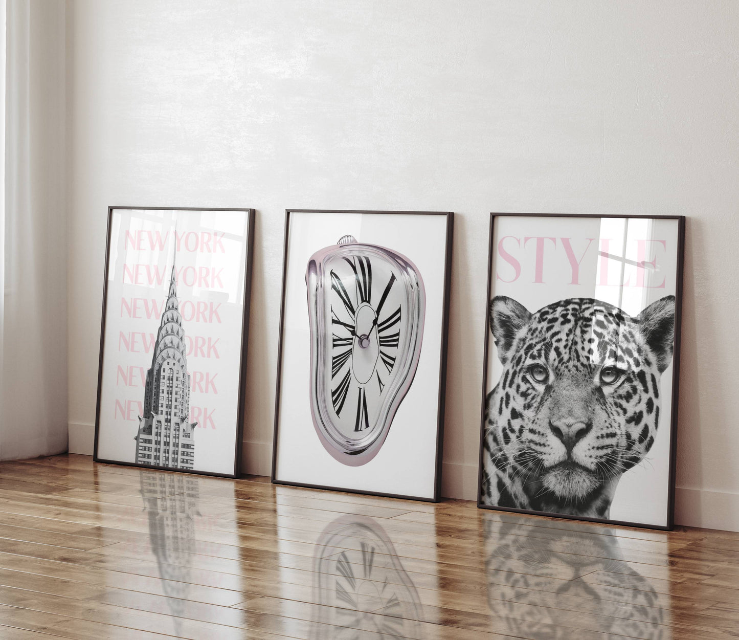 Set of 3 Leopard Prints