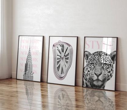 Set of 3 Leopard Prints