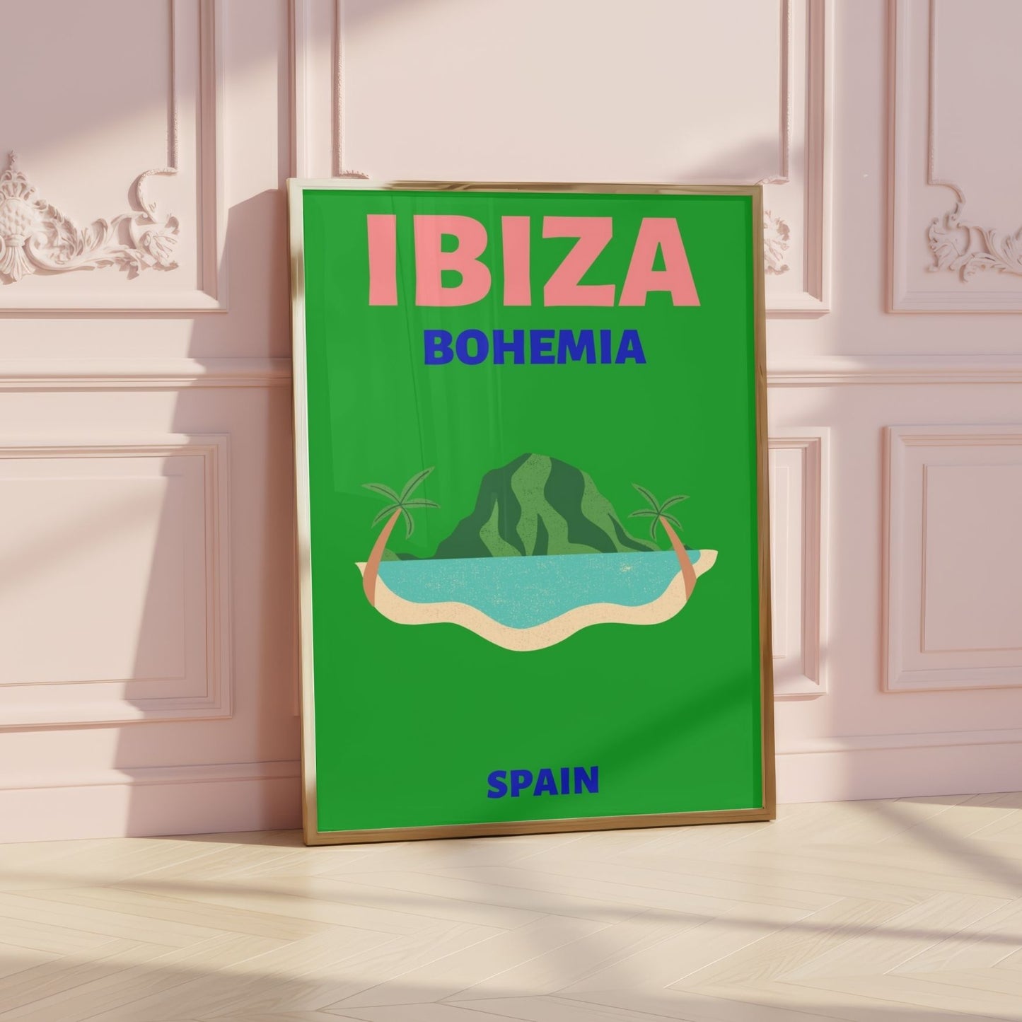 Ibiza Travel Poster
