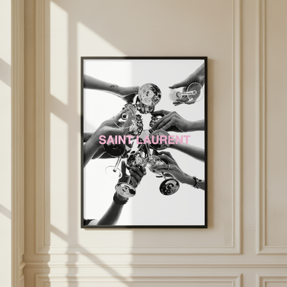 Saint Lauren Print