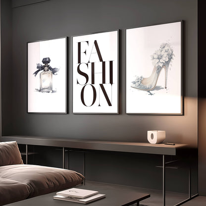 Set of 3 Fashion Prints